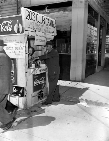 20's Club booth, July 4, 1951