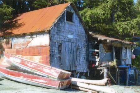 Pennock Island boathouse