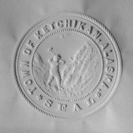 Embossed seal design