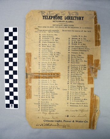 Directory, Telephone