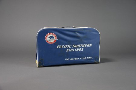 Pacific Northern Airlines flight bag front view