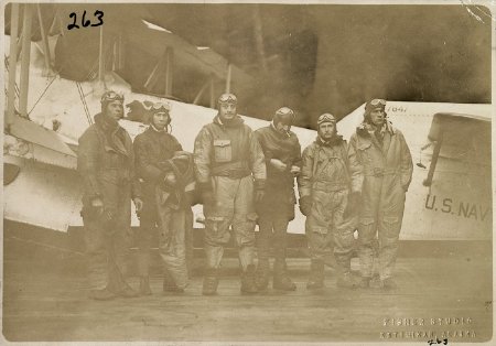 Navy Flyers from the search for Paddy Burke