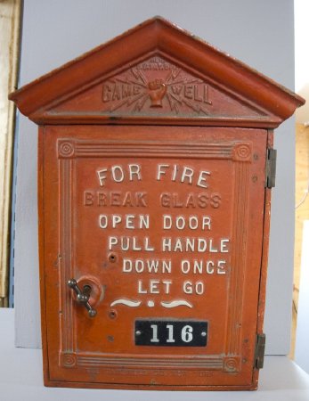 Gamewell fire box