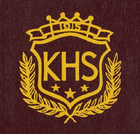 KHC logo from front cover of 1987 yearbook